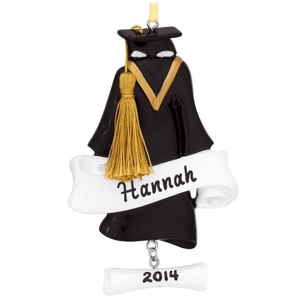 Polar X Grad Gown Graduation Girl Boy Personalized Christmas Tree