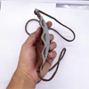 Handmade Leather Throwing Sling Old-Fashioned Slingshot Rock Sling Riprap