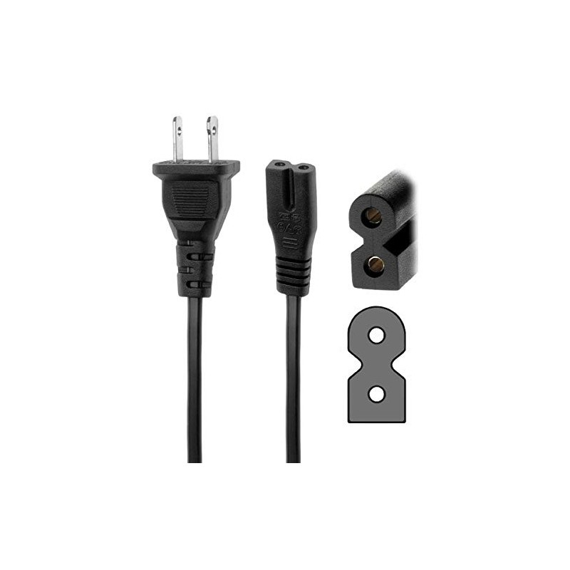 AFKT AC in Power Cord Outlet Plug Lead for Insignia