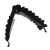 VINGTAINE H-917 Velvet Stone Banana Clip (L) Gathered Hair Clip