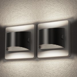 JandCase Steckdosennachtlicht mit automatischem Dämmerungssensor, 2 Stück nachtlicht steckdose dimmbar(30/60/100 lm), Ideal für Kinderzimmer, Flur, Schlafzimmer, Badezimmer