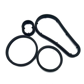 Bomunik Radiator Internal Gasket Oil Filter Housing Gasket 2009-2016 for Benz S204 C204 W212 A207 C207 R172 Replacement Number # 2711801410