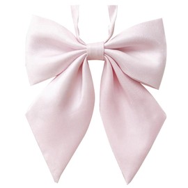 [愛の部屋] スクールリボン 学生 制服 女子校生 高校生 学生服 女子中学生 イベント 通年 通学 無地 ユニフォーム 制服小物 サテン 光沢感 (02)