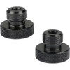 CAMVATE Tornillo de micrófono hembra de 1/4"-20 a 5/8"-27 macho
