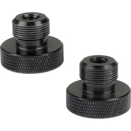 CAMVATE Tornillo de micrófono hembra de 1/4"-20 a 5/8"-27 macho (2 piezas) - 1959