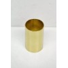 POLISHED BRASS 1" CANDLE SOCKET - 5/16" X 18 THREAD