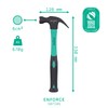 American Roofing Hammer 16 oz with 2K Fibreglass Handle from