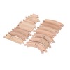 Wooden Train Track Set for Toddlers Assembly Kit Building Toys