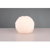 Reality Leuchten Furry R51581001 Table Lamp Metal Matte White Synthetic