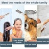 BRIGHT SHOWERS High Pressure Handheld Shower Head Set, High Flow