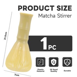 Cosmeria Matcha Whisk Made from Food-Grade PP Resin, Reusable Matcha Accessory with Durable Design, Dishwasher Safe