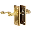 Frelan JG2 Georgian Brass Lever Latch Door Handles 112 x