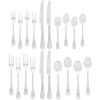 Ginkgo International Bergen 20-Piece Stainless Steel Flatware Set, Service for