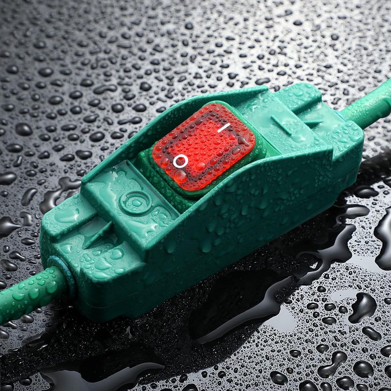 Makevivi Outdoor Waterproof On/Off Switch Extension Cord, Heavy Duty 125v/250v