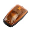 5Pcs Cab Marker Light Weatherproof Amber Teardrop Cab Top Running