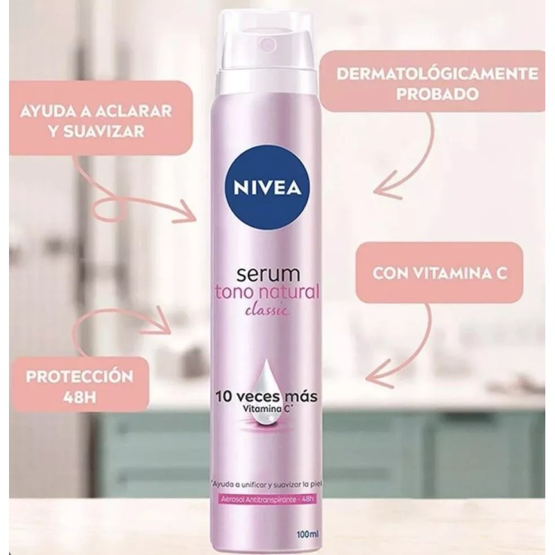 NIVEA 2 Nivea Serum Desodorante Aclarante 100ml