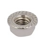 sourcing map 3/8"-16 UNC Threaded 304 Stainless Steel Hexagonal Notch
