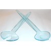 1a TUPPER Eleganzia C125 Salad Servers Set of 2 Clear
