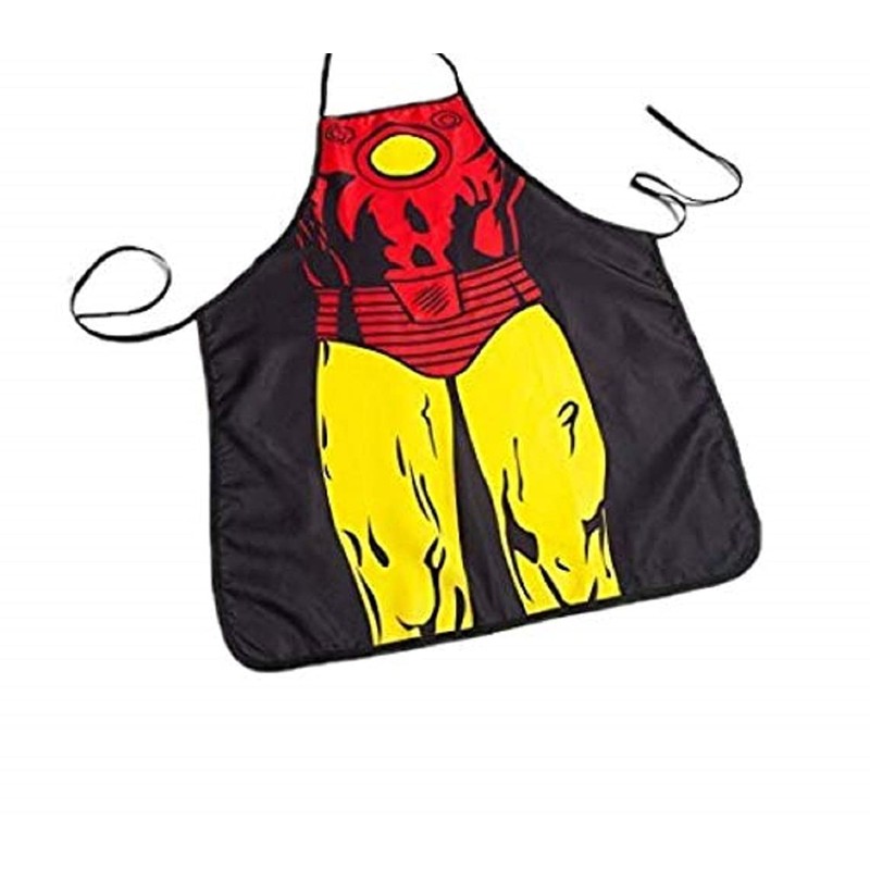 ShopINess Funny Superhero Apron for Adults – Original Design, Perfect