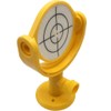GEOLENI Mini prisma de vigilancia, prisma de topografía reflectante hoja