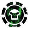 Fuel cap 3D Pad Ghost Green Skull/Flames Green – 600012