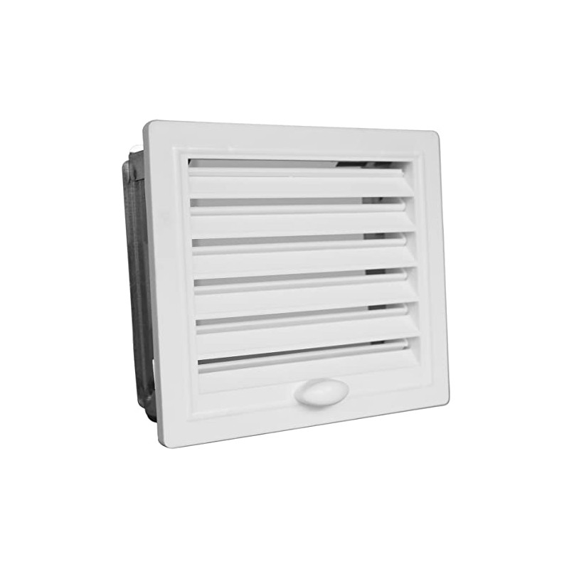 Upmann 50147 Ventilation Grille Plastic with Mounting Frame 200 x