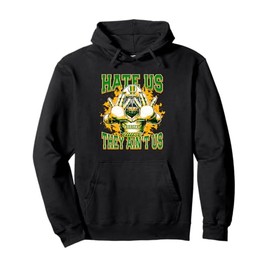 Crest Chargers Logo Hate Us Cause They Ain't HS Pullover Hoodie
