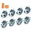 16Pcs Butt Welding Clamps, Weld Sheet Metal Welding Clamps, Butterflies
