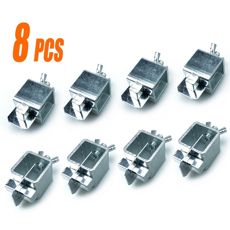 16Pcs Butt Welding Clamps, Weld Sheet Metal Welding Clamps, Butterflies