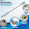 A2Z-DE001 Stainless Steel Double Ended Micro Lab Spatula Sampler, Square