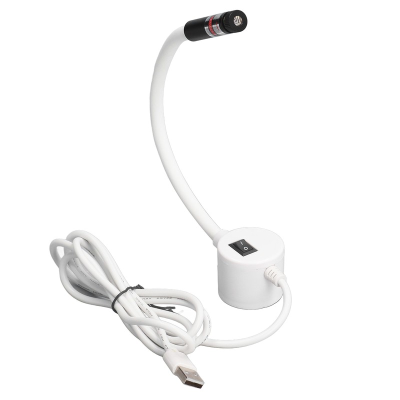 Sewing Machine Light Adsorbable 360° Rotating Gooseneck Silicone Portable Green