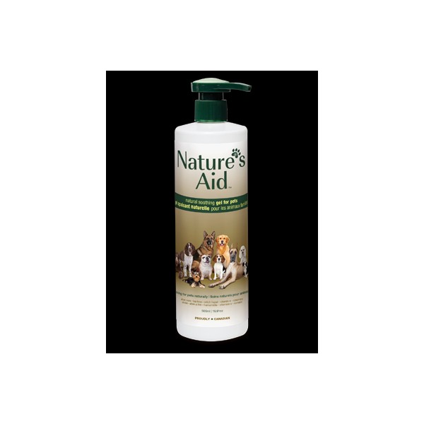 Nature's Aid - True Natural Soothing Gel for Pets and Horses, 500ml / 16.9oz