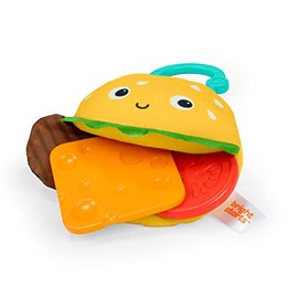 Bright Starts Juguete Mordedor para Bebés de Hamburguesa                                                                                              