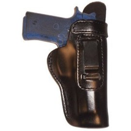 FN, FNX, FNP 45 Heavy Duty Black Right Hand Inside The Waistband Concealed Carry Gun Holster With Slide Guard Bodyshield