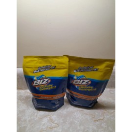 BIZ Laundry Detergent Powder with Stain Blasters For A Great Clean 2 16oz Bags