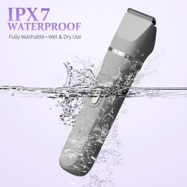 Facial & Pubic Hair Removal, Ceramic Blade (Black)