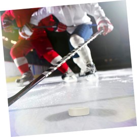 Kisangel Glowing Ice Hockey 3 Pcs Puck Luminous Hockey Pucks Air Hockey Pads Air Hockey Paddle Street Hockey Puck Round Replaceable Hockey Puck