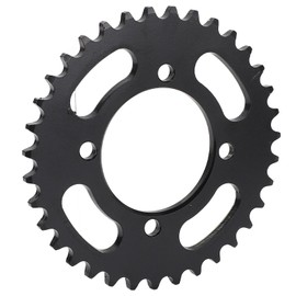 ANKROYU 35T Rear Sprocket High Performance Durable Steel Chain Sprocket Replacement Part for DIY Go Kart ATV Light Motorcycle 146mm Diameter 400g Weight
