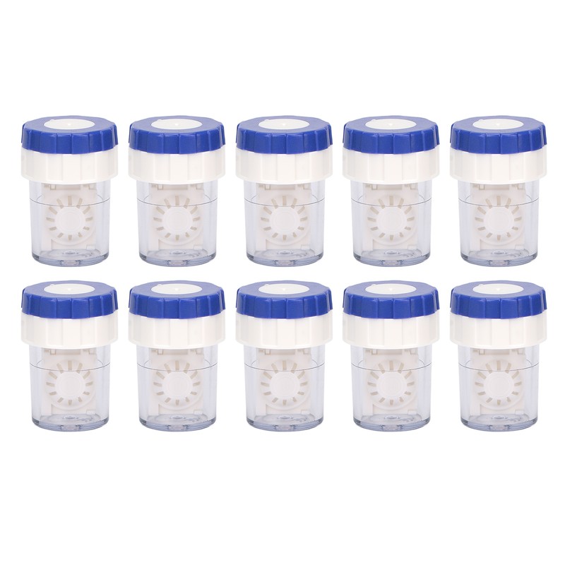 10pcs Manual Contact Lens Cleaner Professional Portable Contact Lens Washer