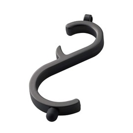 Elecom P-MTHKSBK Multi-Touch Tool, Contact Prevention, S-Shaped Hook, Door Opener, Black