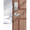 ELAMOR M19 Keyless Entry Door Lock with 2 Lever Handles,