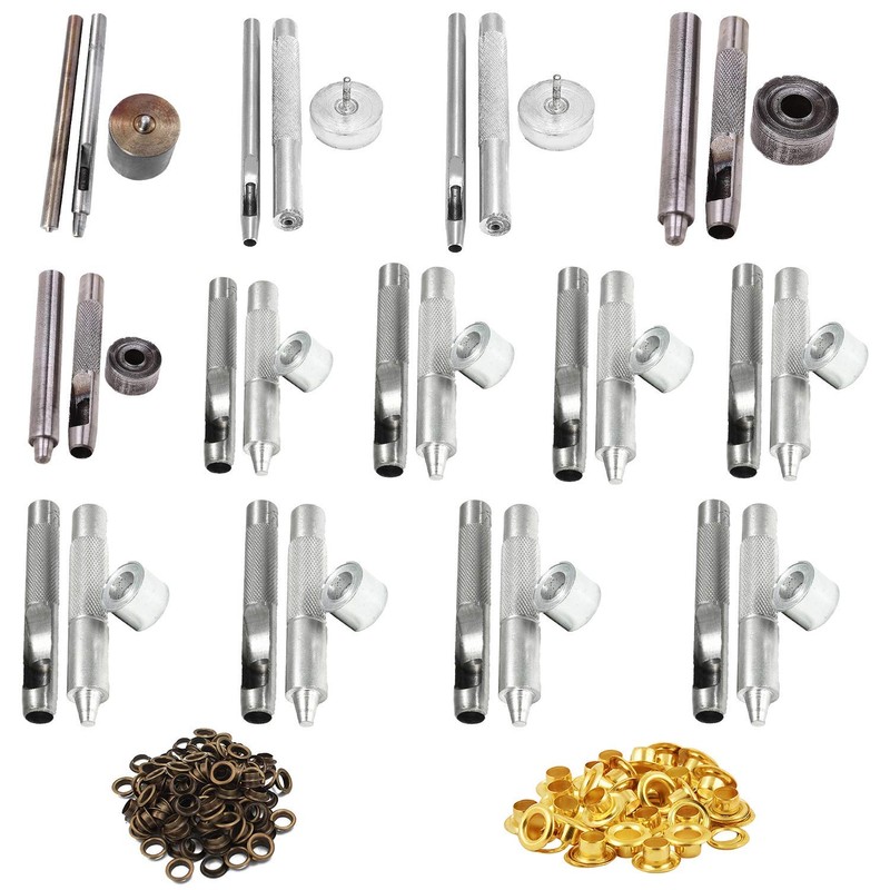 Trimming Shop 2mm Eyelets Grommets Fixing Hand Tool Set Durable