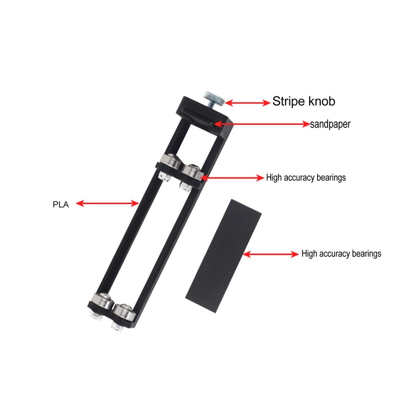 Arrow Spinner Tester, Black Compact Arrow Accessories Archery Straightness Detector