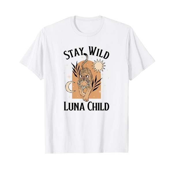 Stay Wild Luna Child (Hippie Statement & Boho Graphic) T-Shirt