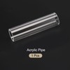 Rebower 6 Inch Clear Plastic Pipe 30 mm x 40