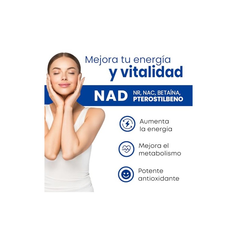 All Nature Eternad Nad 60 Capsulas 750mg