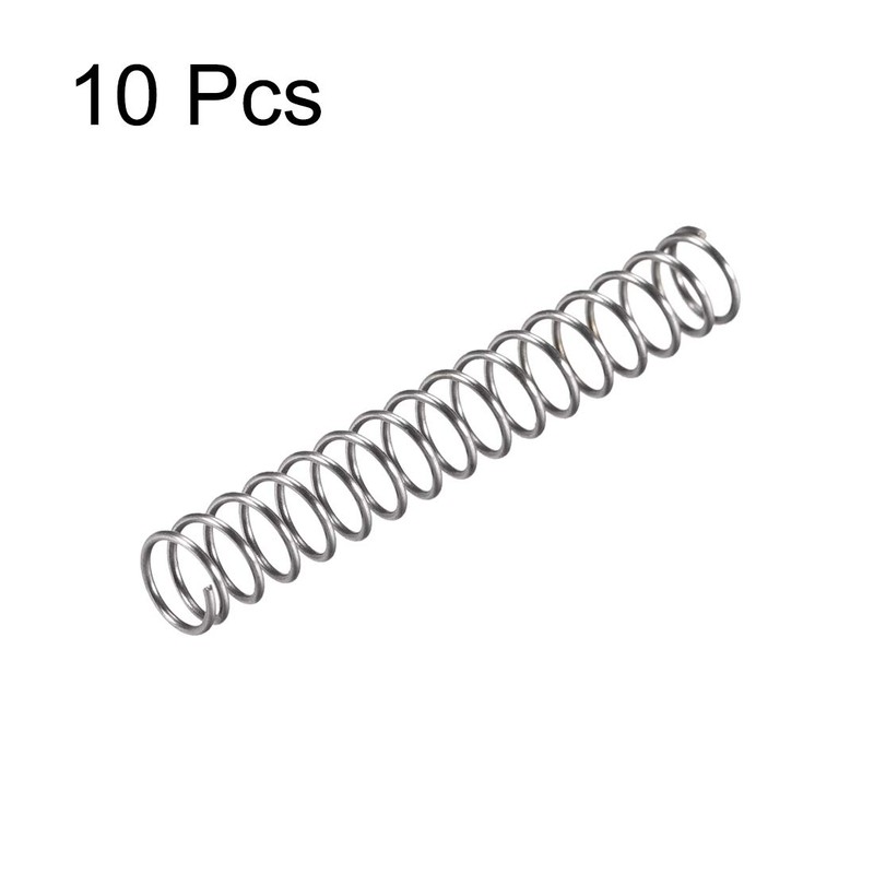 sourcing map Compression Spring Tension Spring 6 mm External End