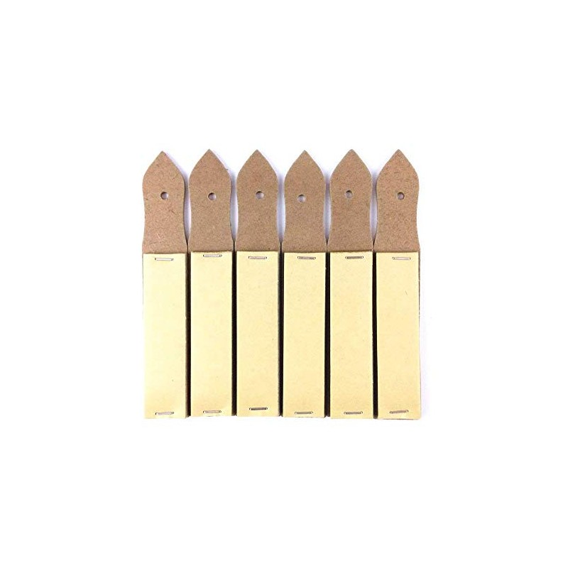 Honbay 6pcs Pencil Pointer Sandpaper Lead Pointer Sketch Drawing Tool