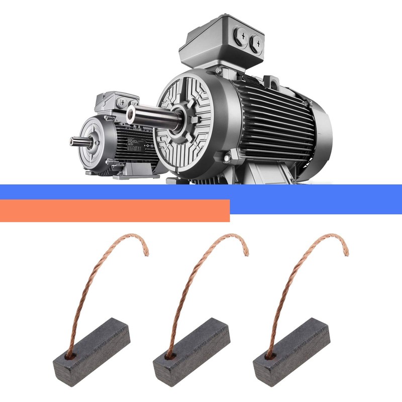 OTOTEC 4Pcs Electric Motor Carbon Brushes 5x5x16 mm with Copper