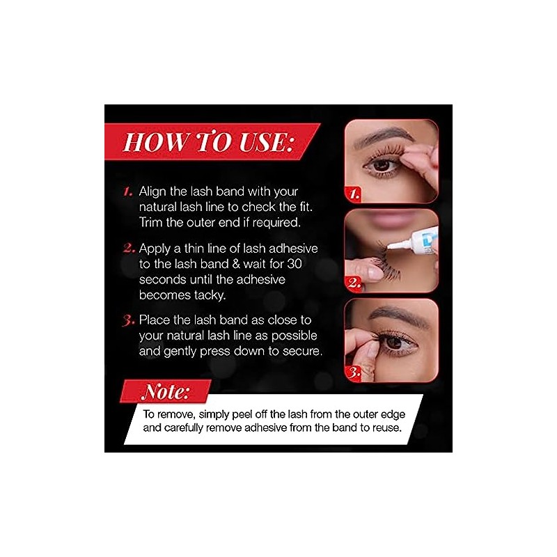 Ardell professional 5 Pack Wispies With Free Precision lash Applicator,